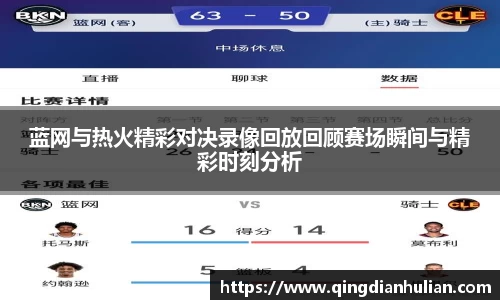 蓝网与热火精彩对决录像回放回顾赛场瞬间与精彩时刻分析